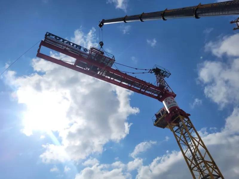 serwis żurawi wieżowych