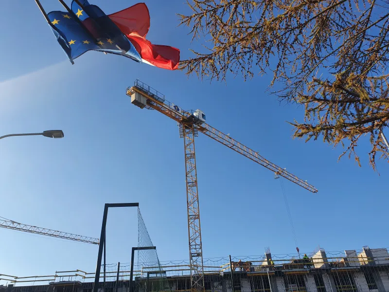 Budowa osiedla RYTM w Gdańsku Matarnia przy ul. Majora Mieczysława Słabego 4 z INPRO S.A.