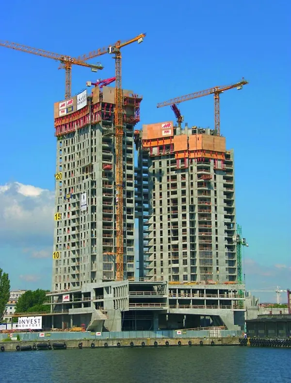 Budowa Sea Towers w Gdyni
